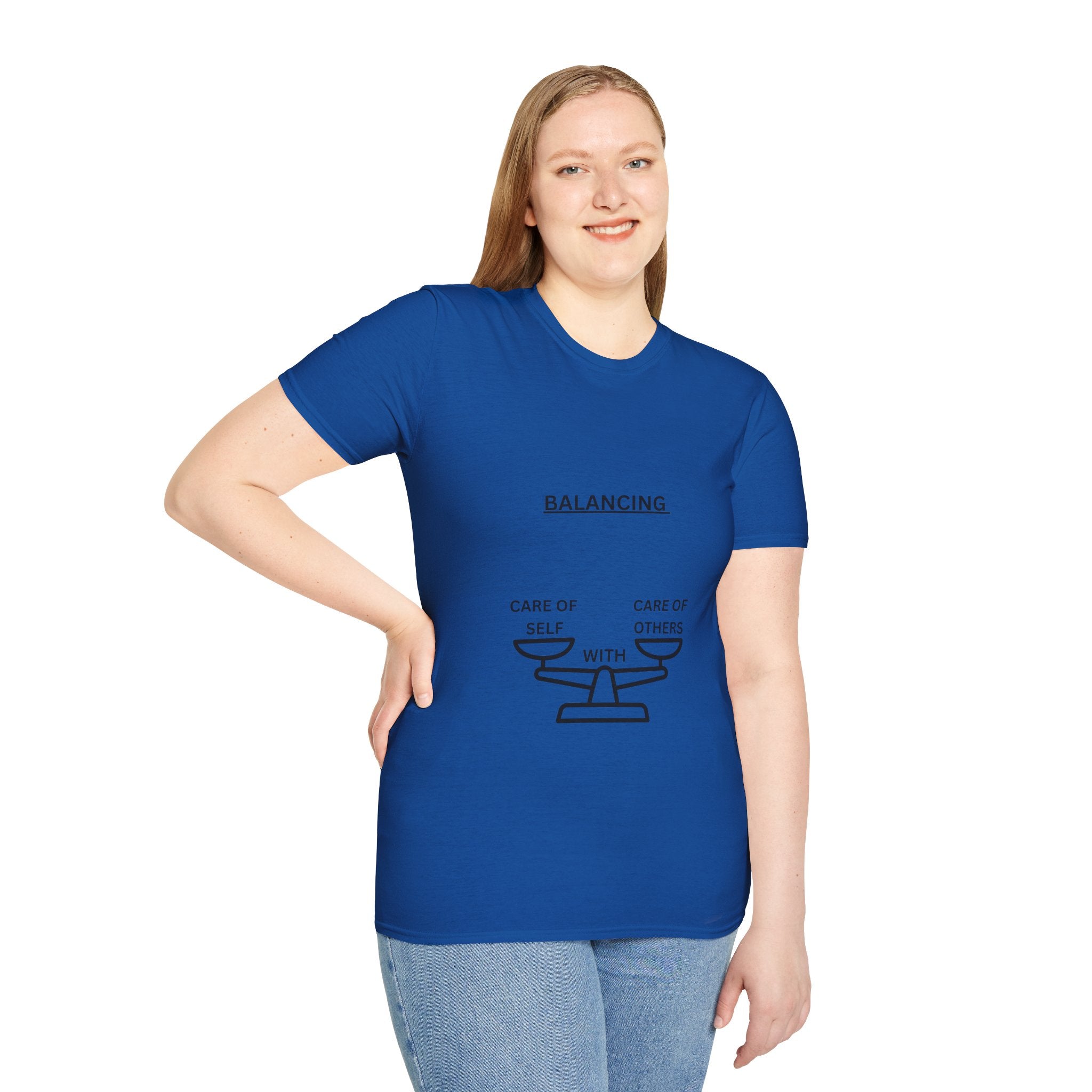 Trono Supremo | Contemporary  |  Balancing: Care of Self vs Care of Others Graphic T-Shirt