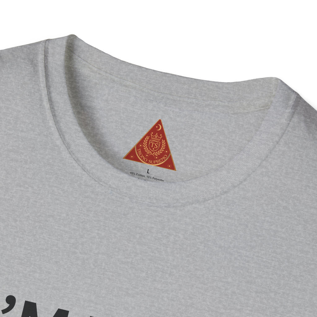 Trono Supremo |  Contemporary | I’m Too Fine To Show Hate T-Shirt — Anti-Hate Statement Tee