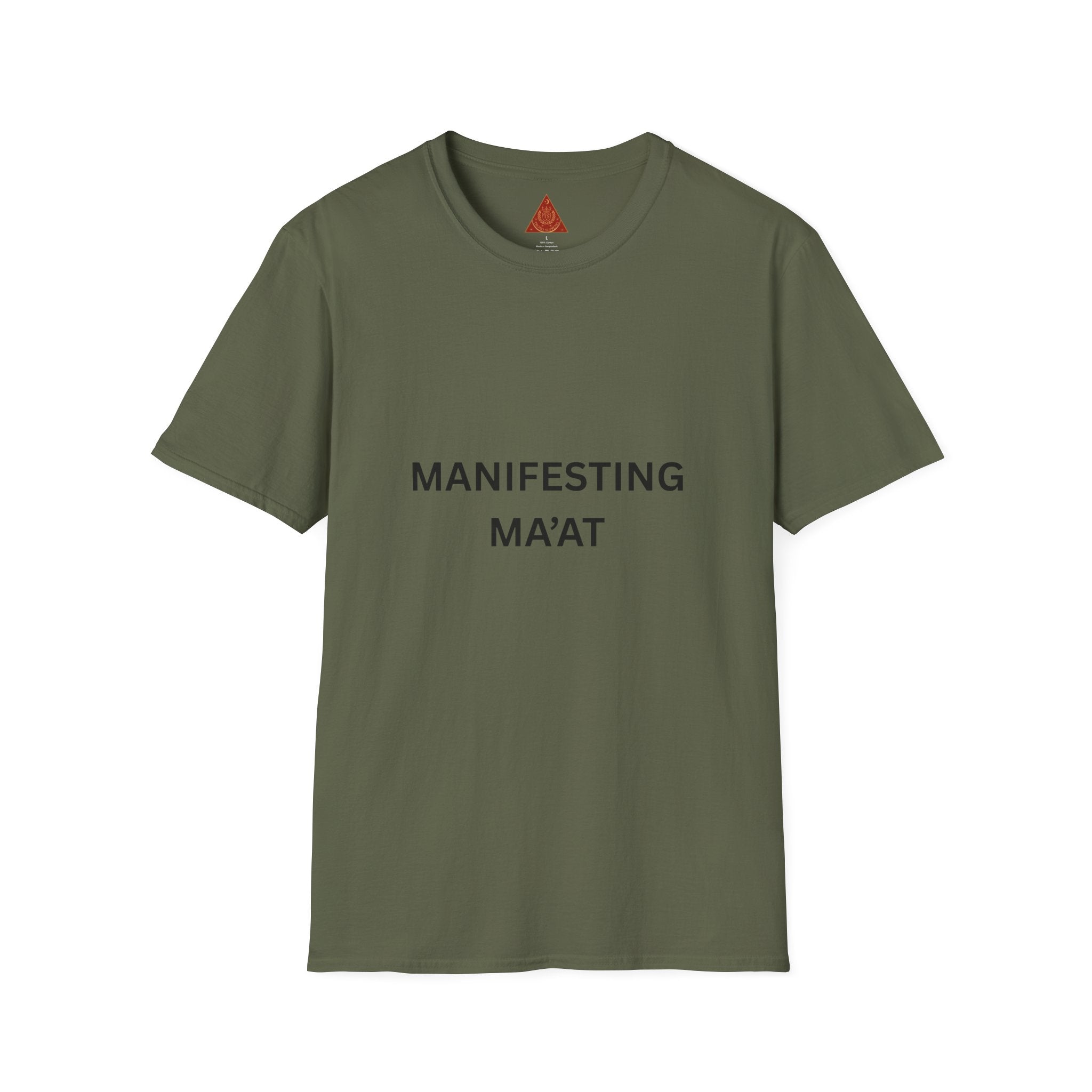 Trono Supremo | Contemporary | Manifesting Ma'at T-Shirt — Spiritual Affirmation Tee
