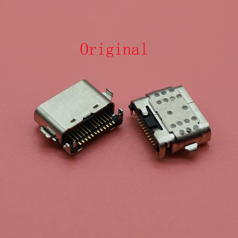10-100Pcs Charging Port Plug Dock USB Charger Contact Jack Type C Connector For Lenovo Tab M10 HD 2 Gen 2nd X306F TB-X306F X306