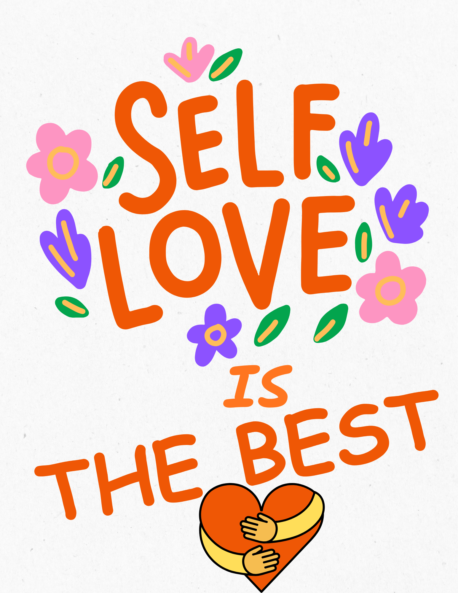 Trono Supremo | Self Love Is Best _ Graphic White Glossy Mug