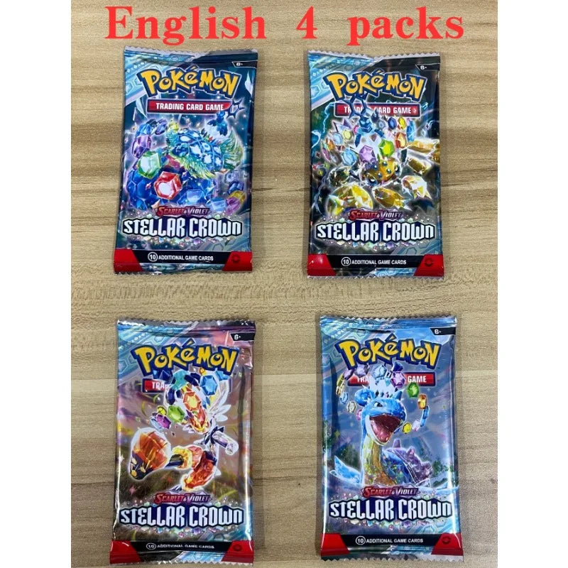 10/40PC Pokemon Card Shining Fates Style English Booster Battle Carte Trading Card Game Collection GX V EX Cards Toys Kids Gifts